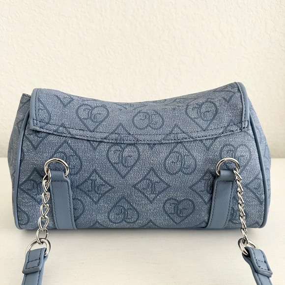 Juicy Couture Slate Blue Precious Moments Satchel - Picture 3 of 4